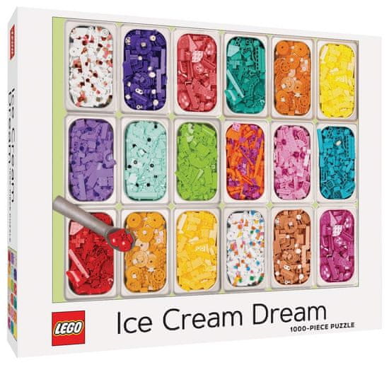 Chronicle Books Puzzle LEGO Ice Cream Dream 1000 dílků