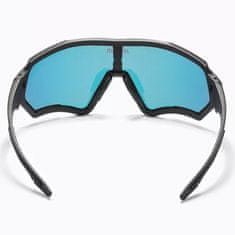 KDEAM Collins 03 cyklistické brýle, Black / Blue Green