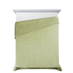 KZ Dekorativní přehoz na postel LUIZ-3 170x210 světle zelený