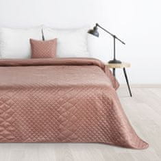 KZ Dekorativní přehoz na postel LUIZ-3 170x210 růžová