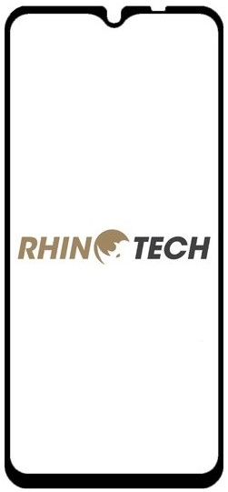 RhinoTech 2 Tvrzené ochranné 2,5D sklo pro Xiaomi Redmi 9 (Full Glue), černá (RTX084)
