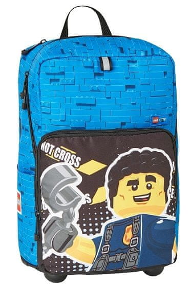 Levně LEGO Bags CITY Police Adventure - Trolley batoh