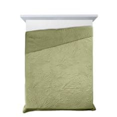 KZ Dekorativní přehoz na postel LUIZ-4 220x240 světle zelený
