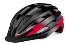 R2 Cyklistická helma Ventu ATH27G/M červená /černá lesklá (56-58cm)