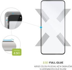 FIXED Ochranné tvrzené sklo Full-Cover pro Xiaomi Redmi 10 (2022), lepení přes celý displej, FIXGFA-892-BK, čiré/černé