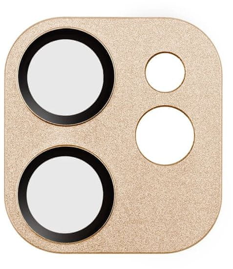 Coteetci Ochranné sklo na fotoaparát pro Apple iPhone 12, zlaté