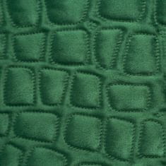 KZ Dekorativní přehoz na postel SALVIA7 220x240 tmavě zelený