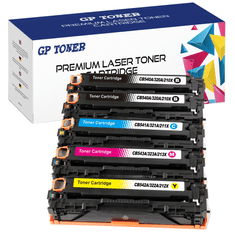 GP TONER 5x Kompatiblní toner pro HP CF210 CF211 CF212 CF213 Color LaserJet CP1215 CM1312MFP CP1518 sada
