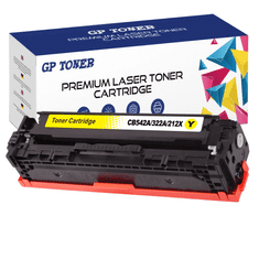 GP TONER Kompatiblní toner pro HP CB542/CE322/CF212 Color LaserJet CP1215 CM1312MFP CP1215 CP1518 žlutá