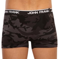 John Frank 2PACK pánské boxerky černé (JF2BMC07) - velikost L