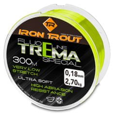 Iron Trout vlasec Fluo line Trema special 300 m 0,22 mm, fluo zelená
