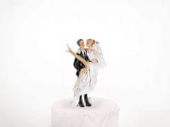 Paris Dekorace Svatební figurky nevěsta v náručí