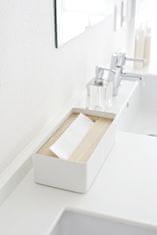 Yamazaki Box na papírové kapesníky Rin 7730 Box | bílý/dřevo