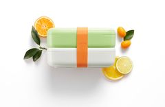 Lékué Lékué, Svačinový box Lunch Box To Go | zeleno-bílý