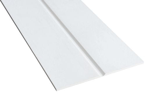 Astech Zalamovací PVC krycí lišta bílá