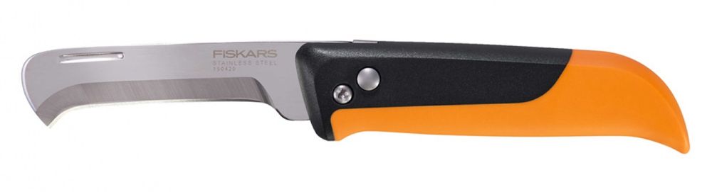 Fiskars nůž sklízecí X-series, skládací, K80