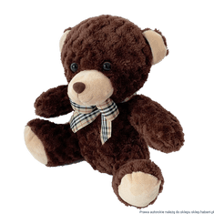 HABARRI Béžovo-hnědý batůžek pro batolata s odnímatelným maskotem v podobě hnědého medvěda "Brown Bear".