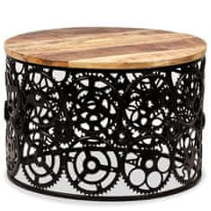 Greatstore Konferenční stolek z masivního mangovníkového dřeva 60 x 40 cm