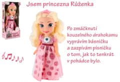 Panenka princezna Růženka 35cm česky mluvící