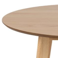 Design Scandinavia Jídelní stůl Roxby, 105 cm, dub