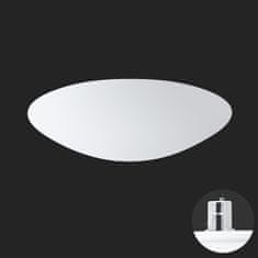 OSMONT OSMONT 59871 AURA V9 stropní/nástěnné skleněné polovestavné svítidlo bílá IP44 4000 K 35W LED
