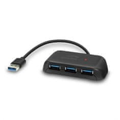 Speed Link USB Hub Snappy Evo USB 3.0 / 4 x USB 3.0, aktivní - černý