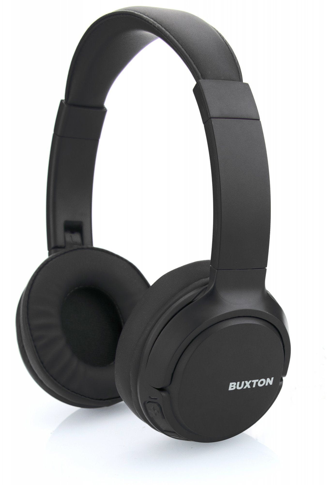  moderní bezdrátová Bluetooth technologie buxton bhp 7300 pohodlná lehounká sluchátka stavové led indikátory usb nabíjení dlouhá výdrž 