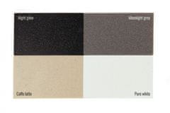 Granitový modulový dřez Antiga 620 Barvy: černý a bílý granit - Pure white