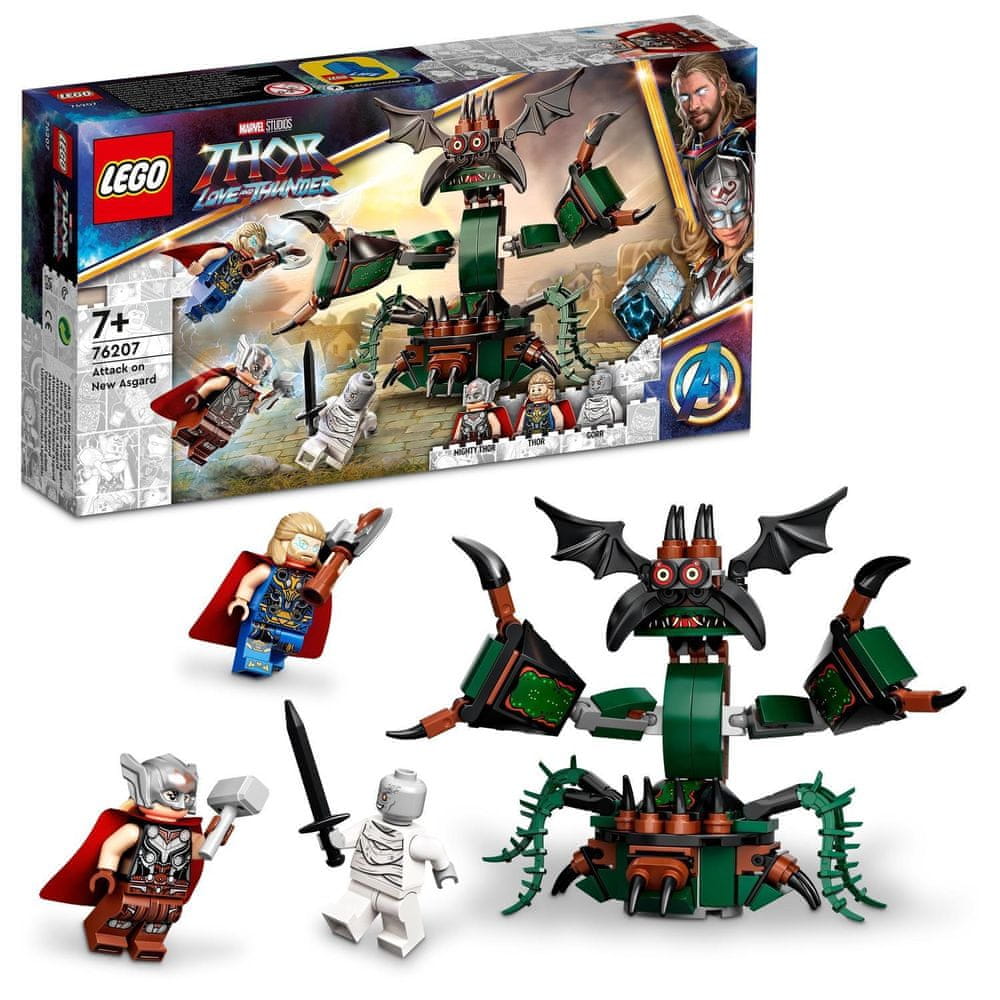 LEGO Super Heroes 76207 Útok na Nový Asgard - rozbaleno