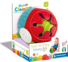 Clementoni Soft Clemmy Vkládací senzorický míček s kostkami
