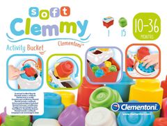 Clementoni Soft Clemmy Box s aktivitami a 15 kostkami