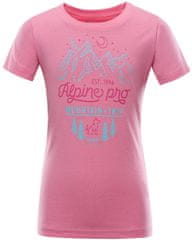 ALPINE PRO dívčí tričko Dayo 4 92 - 98 růžová