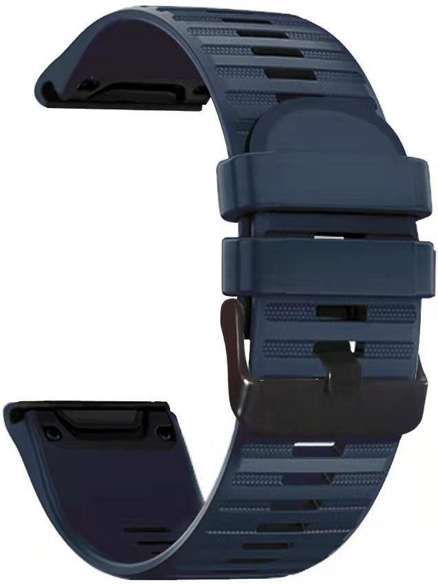 RhinoTech řemínek pro Garmin QuickFit sportovní silikonový 22mm, RTSS-035-DB, tmavě modrý