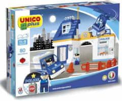 Unico Plus Unico Plus stavebnice Velká policejní stanice kompatibilní 80 dílů