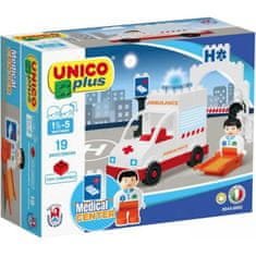 Unico Plus Unico Plus stavebnice Ambulance kompatibilní 19 dílů