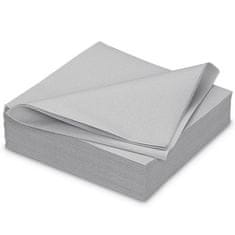 Santex UBROUSKY papírové Rainbow stříbrné 40 x 40 25 ks
