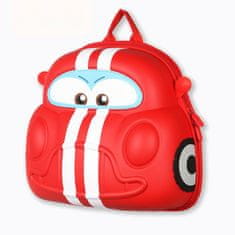 HABARRI Červený batoh pro děti ve věku 3-6 let - Auto