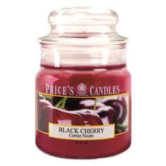 Svíčka ve skleněné dóze Price´s Candles, Černá třešeň, 100 g
