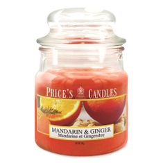 Price's Candles Svíčka ve skleněné dóze Price´s Candles, Mandarinka a zázvor, 100 g
