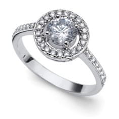 Oliver Weber Elegantní stříbrný prsten Sunshine 63268R (Obvod 52 mm)