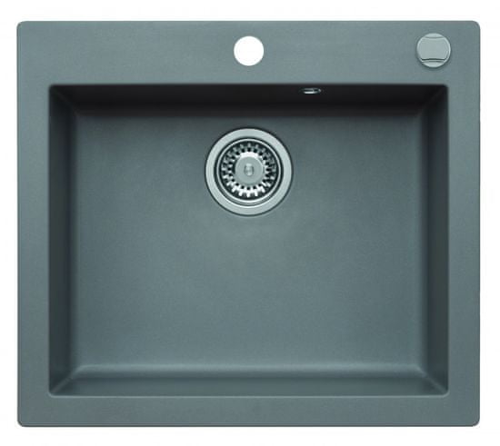 Axis Granitový dřez s excentrem Mojito 570E Barvy: černá, bílá, kávová a šedá