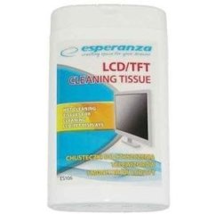 Esperanza LCD/TFT čistící ubrousky ES106 ESPERANZA balení - 50 ks.