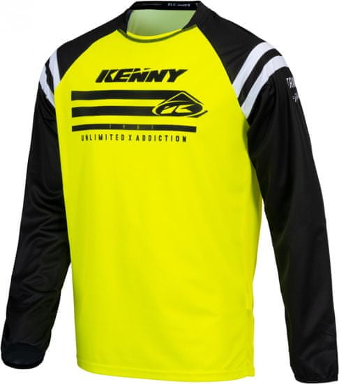 Kenny dres TRACK RAW 21 černo-žluto-bílý
