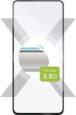 FIXED ochranné tvrzené sklo Full-Cover pro Xiaomi Redmi 10A, lepení přes celý displej, FIXGFA-908-BK, čiré/černé