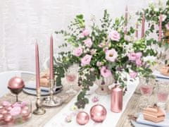 Paris Dekorace Plovoucí svíčka metalická růžové zlato