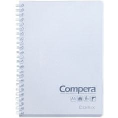 Comix Poznámkový blok Compera CPA5801 A5 Transparentní