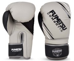 Fumetsu Boxerské rukavice Shield - šedá/černá - 12 oz