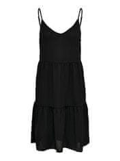 Jacqueline de Yong Dámské šaty JDYPIPER Regular Fit 15257312 Black (Velikost 36)