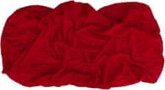 Kaarsgaren 2v1 Červené prostěradlo 100x200cm a chránič matrace