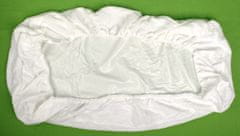 Kaarsgaren Nepropustné prostěradlo 70x140cm bílé froté bavlna